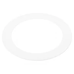3.8" Id 5.1" Od Lightweight Oring Detail, Matte Circular Light Cover, White. Fixed Price $11.17.