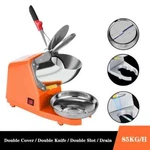 85kg/h Electric Ice Machine Double Knife Crusher Snow Shaved New. Fixed Price $222.38.