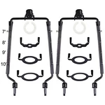 2pack Hzhfcb 7 8 9 10 Inch Lamp Shade Harp Holder,adjustable Kit,fi.... Fixed Price $36.31.