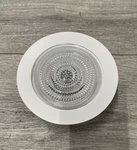 Nora Lighting Nl-423 4" Round Shower Trim - White. Fixed Price $22.99.