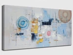 Abstract Wall Art Canvas For Living Room, Decor Modern Larg.... Fixed Price $92.79.