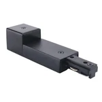 Elco Lighting, Ep880b, Track Light Live End Conduit Connector, Black, New In Box. Fixed Price $10.00.
