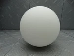 Glass Globe Shade For Monteaux Lighting 17.63 In. 3-light Black Flush Mount. Fixed Price $22.99.