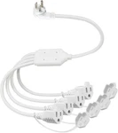 Kuncan 4 Way Power Splitter - 45 Degrees Lower Right Corner Downward Angled U.... Fixed Price $23.70.