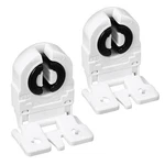 2pcs 2t8 G13 Socket Fluorescent Base Lamp Holder White Light Accessory. Fixed Price $6.73.