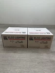 Lot Of 2 Elco El1488w 4" Bi Pin Adjustable Spot Light Trim, White. Fixed Price $34.99.