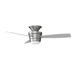 Harbor Breeze Mazon 44-in Brushed Nickel Flush Mount Indoor Ceiling Fan. Fixed Price $64.90.