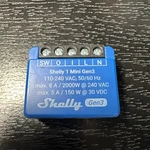 Shelly 1 Mini Gen3 Smart Relay. Fixed Price $10.00.