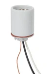 B&p Lamp Keyless Glazed Porcelain Medium Base E26 Socket With 1/4ip Cap And 20. Fixed Price $10.28.