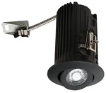 Elco E2l18f30 The Teak System 1-1/2" Integrated Led Adjustable - Black. Fixed Price $80.91.