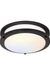 New Hykolity 13 Dimmable Flush Mount Led Ceiling Light Fixture Oilrubbed Bronze. Fixed Price $16.95.