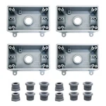 Single-gang Electrical Outlet Box,suitable 1/2-inch Or 3/4-inch Co.... Fixed Price $41.61.