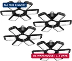 Audles 4 Pack Garage Lights, 200w 20000lm 6500k Led Shop Light Ce. Fixed Price $72.43.