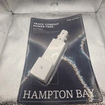 Hampton Bay Linear Track Conduit Power Feed Lighting Connector White. Fixed Price $14.07.