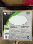 Ceiling Light Fixture, Lithonia Light, 22lu35 , Led Flush Mnt., 14in, 24w, 4000k. Fixed Price $49.99.