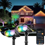 Linkind Smart Solar Lights Outdoor Sl5c, Spotlight Color Changing App/v.... Fixed Price $36.61.