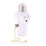 E26 Light Socket To Plug Adapter 2/3 Prong Bulb Outlet. Fixed Price $6.99.