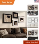 Neutral Abstract Wall Art - 4 Framed Canvas Pieces For Stylish Interiors. Fixed Price $188.99.