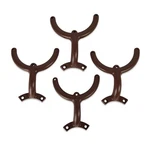 Vintage 36 Ceiling Fan C Shaped Blade Arm Bracket Set Of 4 Brown Hunter. Fixed Price $59.99.
