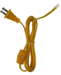 Lamp Cord With Rotary Switch, Polarized Plug, Stripped Ends Ready For Wiring. Fixed Price $8.99.