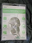 New Sealed Hunter Indoor Ceiling Fan Universal Remote Control & Mount. Fixed Price $32.00.