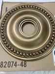 Livex Lighting 82074-48 Wingate Hand Painted Antique Gold Leaf Ceiling Medallion. Fixed Price $90.00.