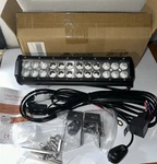 Rigidon 12" 72w Light Bar Double Row Flood Spot Combo Led Harness On-off Switch. Fixed Price $25.62.