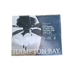 Hampton Bay Gazelle 4-light Led Natural Iron Universal Ceiling Fan Light Kit. Fixed Price $50.00.