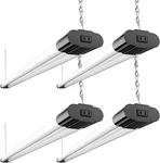 Bbounder 4 Pack Linkable Led Utility Shop Light, Ft, 4000 Lm, 48 Inch Integrat. Fixed Price $61.49.