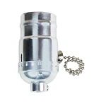 Jandorf 60404 250v 250w Medium E26 Base Nickel On/off Pull Chain Lamp Socket. Fixed Price $10.40.