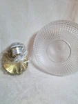 Wilon Semi Flush Mount Clear Glass Ceiling Light Fixture With Gold Shade. Fixed Price $22.00.