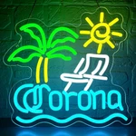 Brineon Palm Tree Neon Sign For Wall Decor Beer Light Man Cave Bar Led. Fixed Price $50.79.