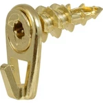 Hillman #8 Small Brass Wall Driller Picture Hook. Fixed Price $8.95.