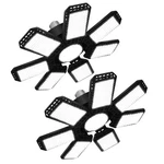 Audles 2 Pack Led Garage Light, 240w 24000lm 6500k Shop 240w-2pack, White. Fixed Price $51.90.