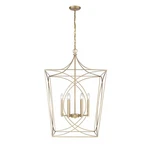 Tracy 6-light Pendant Light In Painted Modern Gold. Fixed Price $499.90.