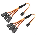 Uxcell Rc Products 4 Way Servo Wire Extension Cord 30 Core 168mm 3 Pin Orange. Fixed Price $11.94.