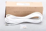 Wac Lighting Aispire A2l02-240-wt Extension Cable 20ft White 790576846460 - New. Fixed Price $24.99.