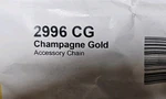 Kichler 2996cg 36" Standard Gauge Additional Chain - Champagne Gold. Fixed Price $12.99.