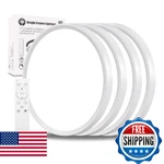 4pack 12 Inch Remote Control Dimmable Led Flush Mount Ceiling Light Panel,24w 25. Fixed Price $78.56.