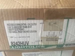 Lightolier Recessed Downlighting 8 3/4", 120/277v, Cat# 8242huv. Fixed Price $56.57.