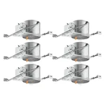 Juno 6" Quick Connect Led Recessed Light Housing New Construction Ic Rated 6-pac. Fixed Price $80.35.
