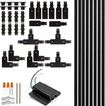 H Track Lighting Rails Kit - 26ft Black Light 3 Wire With Floating. Fixed Price $168.99.