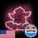 Cherub Neon Sign Valentine Cupid Arrow Light Children's Bedroom Led Li. Fixed Price $54.47.