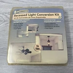 The Can Converter Recessed Light Conversion Kit 5"-6" Lights Fan Pendant Nib. Fixed Price $23.97.