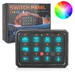 Chelhead Rgb 12 Gang Switch Panel On-off Led Car Switchpanel Circuit Control Box. Fixed Price $134.99.
