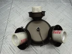 Light Socket Assembly For Hampton Bay 44in Led Clarkston Ii 1003918779. Fixed Price $13.99.