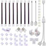5 Pin Led Strip Connector Kit, Include L And T Shape Rgbw Connector.... Fixed Price $22.85.