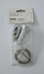 Nora Track Lighting Rail Connector Nrs90-n91s 10' Aircraft Cbl And Ceiling Mount. Fixed Price $9.99.