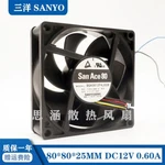Sanyo 9ga0812p4j008 12v 8025 0.6a 8cm Pwm High Air Volume Cooling Fan. Fixed Price $23.40.