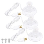 Blow Mold Light Kit Replacement With E26/e27 Lamp Holder - Universal White. Fixed Price $37.81.